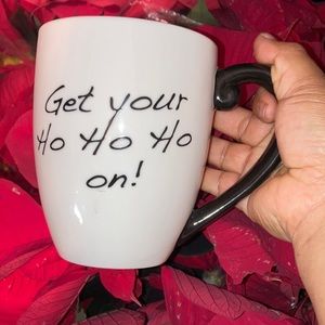 Cypress Home Christmas large mug  Get your Ho Ho On